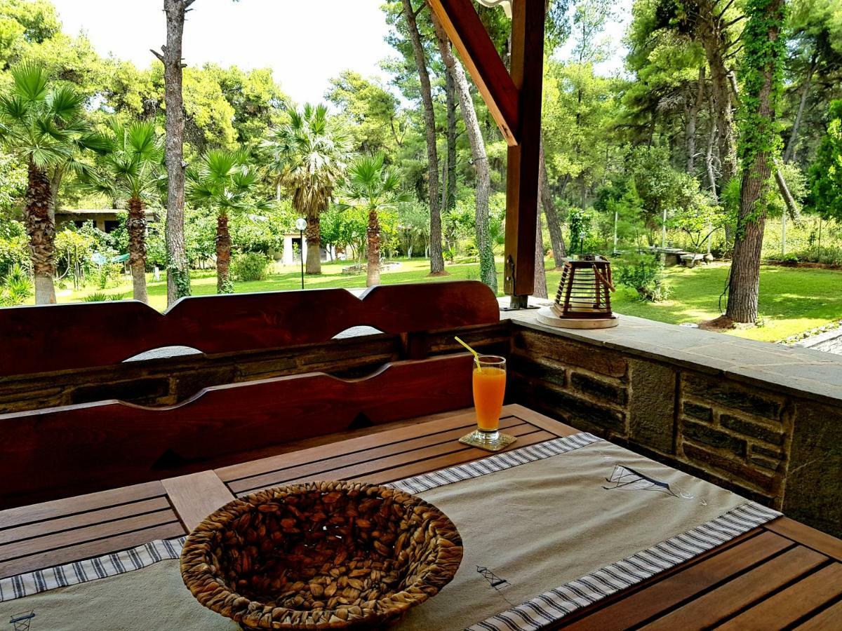 Wood And Stone Villa Sani  Ngoại thất bức ảnh